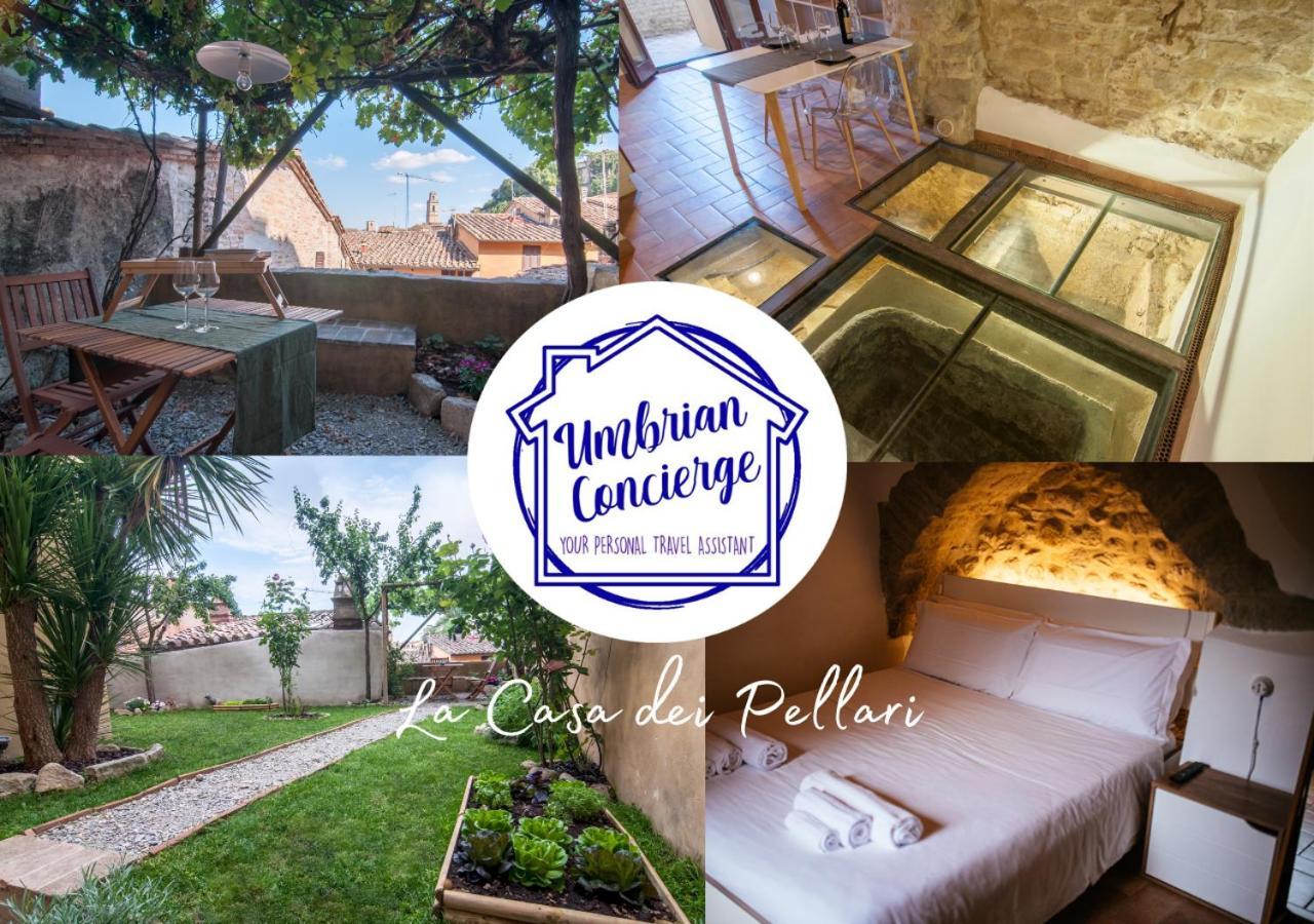Готель Umbrian Concierge - La Casa Dei Pellari Перуджа Екстер'єр фото